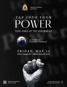 Friday Night Lecture: Tap Into Your Power