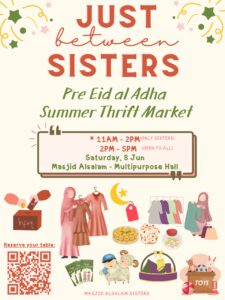 Sisters Pre-Eid-ul-Adha Thrift Market