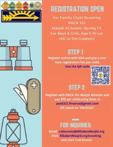 Cub Scouts Pack 321 Registration