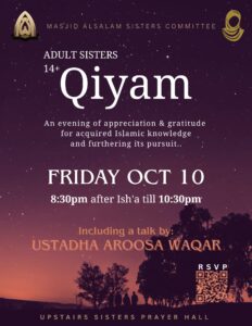 Adult Sisters Qiyam