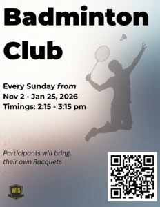 WIS Badminton Club