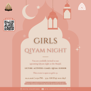 Girls Qiyam Night
