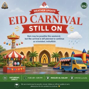 Eid Carnival at Masjid AlSalam