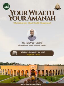 Your Wealth, Your Amanah
