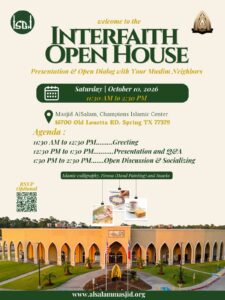 Interfaith Open House